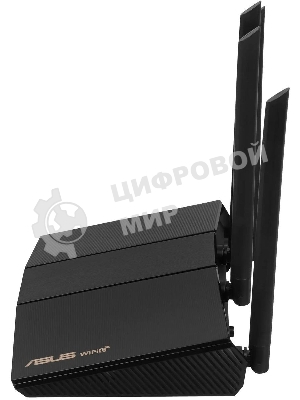 Роутер беспроводной Asus RT-AX57 AX3000 10/100/1000BASE-TX черный
