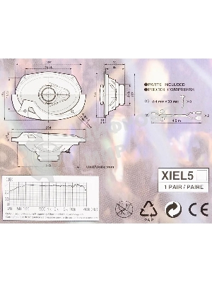 Колонки автомобильные Pioneer TS-R6951S 400Вт 4Ом 15x23см (6x9дюйм) (ком.:2кол.) коаксиальные трехполосные