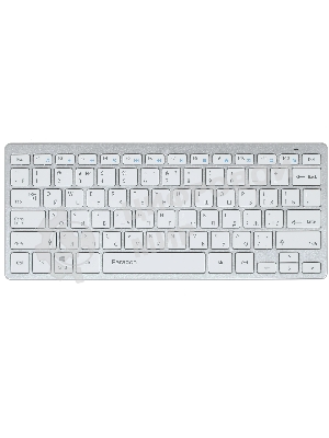 Комплект клавиатура+мышь Qumo Paragon K15/M21 беспроводной, USB, 1600 DPI, белый