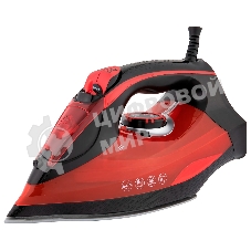 Утюг CF CF-IR3301BRB красный/черный, 3000 Вт, 50 г/мин, 200 г/мин, 420 мл