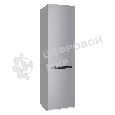 Холодильник Nordfrost NRB 154 S серый матовый двухкамерный 238/115 л морозилка снизу, капельная система