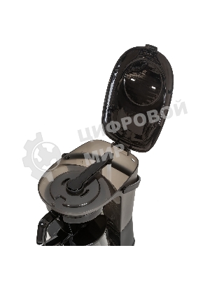 Кофеварка капельная SUPRA CMS-1240 черный, исп. кофе - молотый, 1.25 л, 750 Вт.