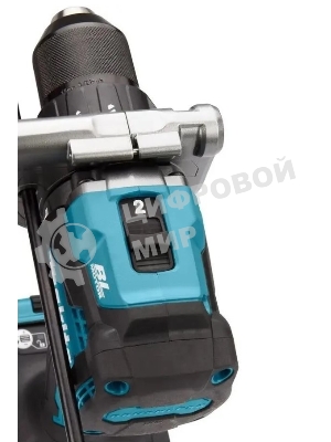 Дрель-шуруповерт Makita HP001GD201, 40 В, 2,5 Ач, 140 Нм, бесщеточный, ударный