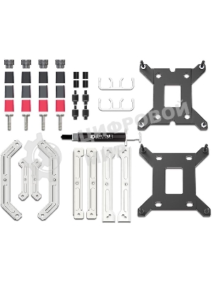 Жидкостная система охлаждения для процессора ID-COOLING SL360 XE белый 120мм алюминий+медь 1800rpm 30db 4-pin 350W