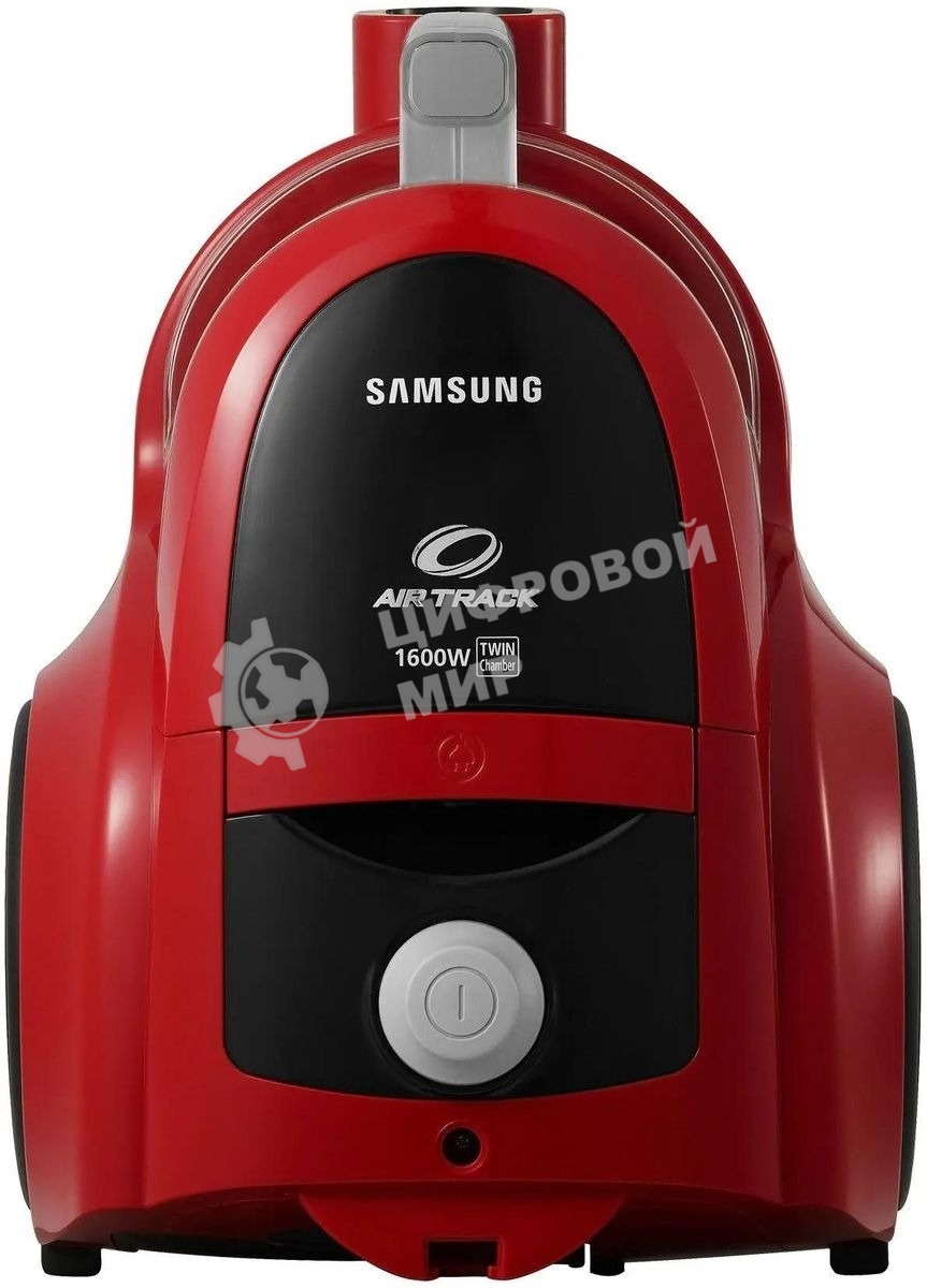 Пылесос Samsung VCC4520S3R/XEV красный, 350/1600 Вт, уборка сухая, пылесборник контейнер 1.3 л