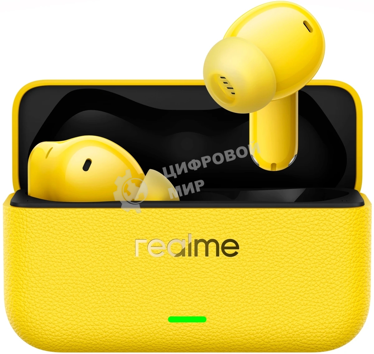 Наушники TWS Realme Buds T500 Pro желтый, внутриканальные, Bluetooth, активное шумоподавление, до 56 ч