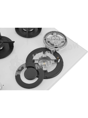 Варочная панель газ ZUGEL ZGH452W, белая