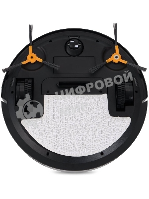 Робот-пылесос Vitek VT-1808 (MC) черный, 2000 мА·ч Li-Ion, уборка влажная/сухая, пылесборник контейнер 0.35 л