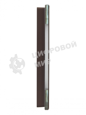 Рамка 4-местная IEK BRITE РУ-4-2-БрТБ (BR-M42-G-K45) стекло темная бронза