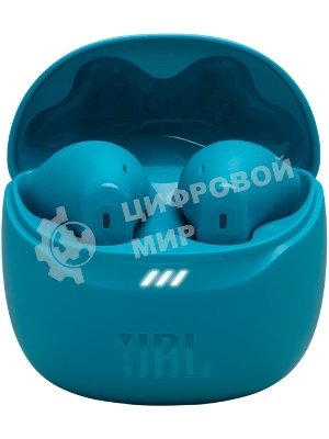 Наушники TWS JBL Tune Flex 2 синий, вкладыши/внутриканальные, Bluetooth, активное шумоподавление, до 48 ч