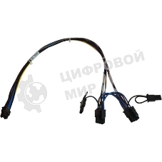 Кабель Gigabyte GPU cable (4P+2P) 350 мм