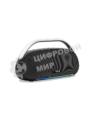 Портативная колонка MEG SSA062BL, 60Вт, Bluetooth 5.3, караоке, сабвуфер, время работы 16ч, черная