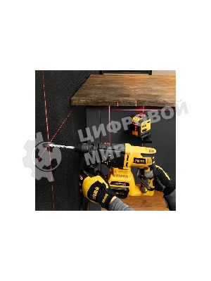 Лазерный уровень мультипризменный LX 360-3 Red, 30 м, 635 нм, акк. Li 2800 мАч, резьба 5/8