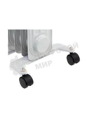 Обогреватель масляный MTX OCH-1000, белый, 1000 Вт, 15 м2, термостат