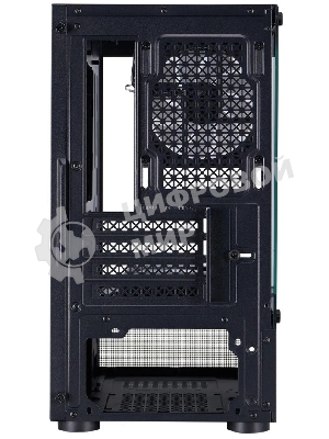 Компьютерный корпус 1STPLAYER MIKU Mi2-A ARGb черный mATX 3x120мм ARGb fans Mi2-A-BK-2FC7R-1FC7