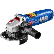 Угловая шлифовальная машина Зубр УШМ-П125-1500 ПСТ 1500Вт 9500об/мин рез.шпин.:M14 d=125мм