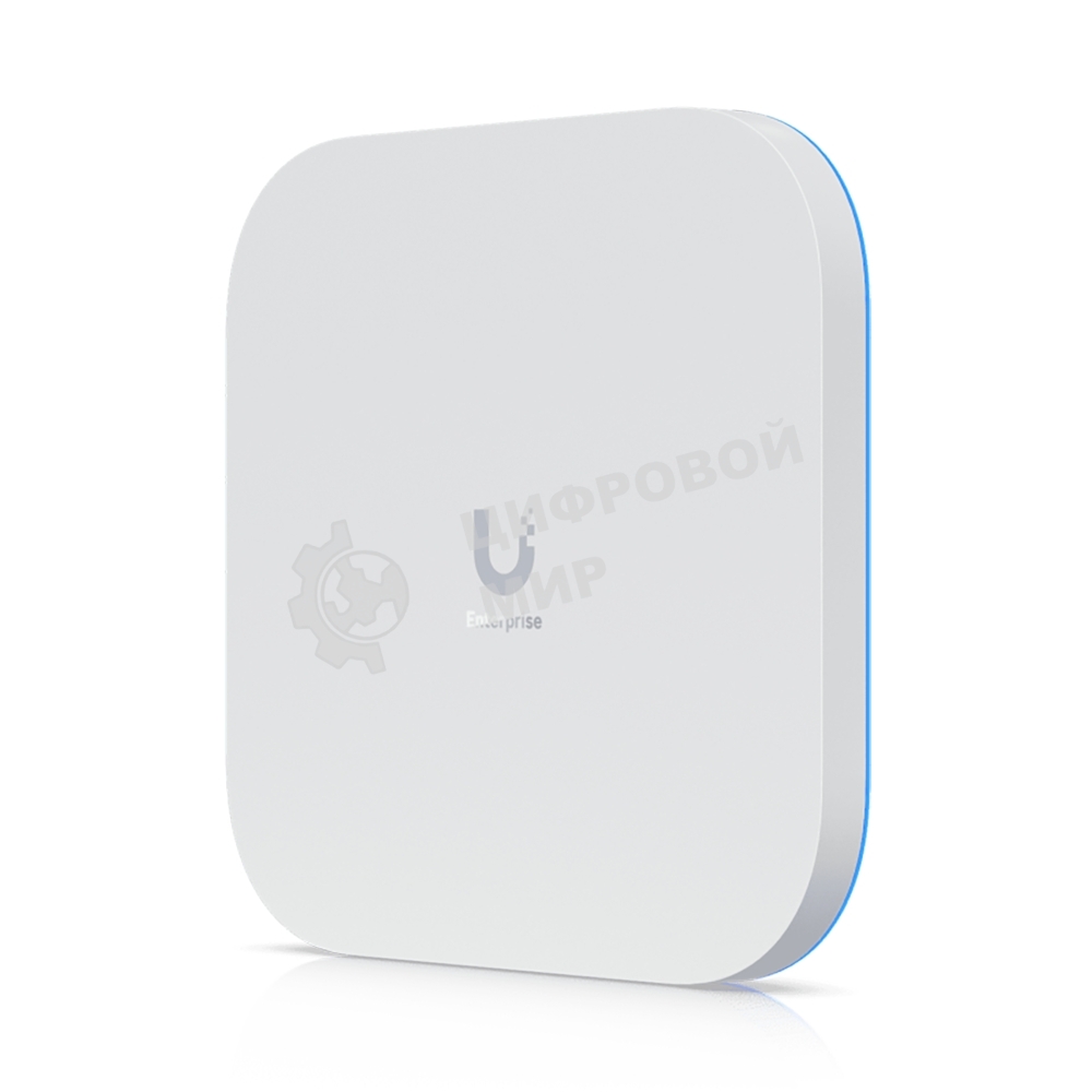 Точка доступа Wi-Fi Ubiquiti UniFi E7 AP 2,4+5+6 ГГц, Wi-Fi 7, 4х4 MU-MIMO, 802.3bt, 1х 10G RJ45, 1х 1G RJ45