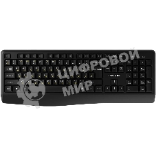 Клавиатура Гарнизон GK-W150 беспроводная, радиоканал, чёрный