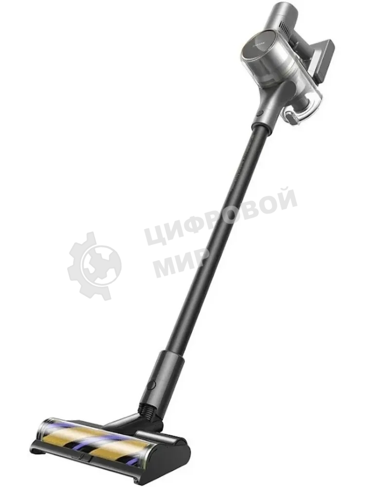 Пылесос вертикальный Dreame R20 Essential серебристый, питание от аккумулятора, 190 Вт, уборка сухая, пылесборник 0.6 л