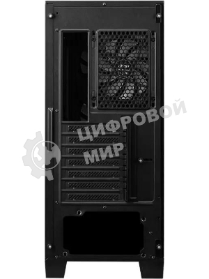 Компьютерный корпус MSI MAG Forge 321R Airflow черный без БП ATX 4x120мм 2xUSB 3.0 1xUSB3.1 audio bott PSU
