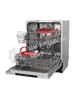 Встраиваемая посудомоечная машина LEX PM 6063 B, нержавеющая сталь, 59.8 см, 14 компл., 49 дБ, класс A++