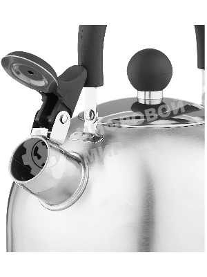 Чайник для плиты MALLONY MAL-039-MP 2.3 л матовый, со свистком (985605)