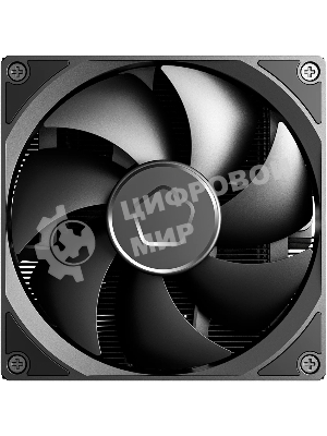 Кулер для процессора ID-COOLING IS-53-XT BLACK LGA1851/1700/1200/115X/AM5/AM4 низкопрофильный высота 53мм (24шт/кор, TDP 120W, PWM, 4 тепл.трубок/медная база, FAN 92мм, черный) BOX