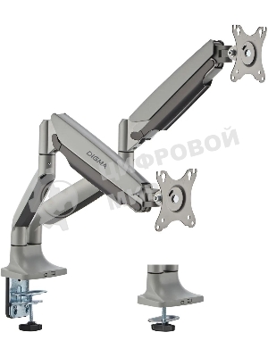 Кронштейн для мониторов ЖК Digma D-MM302D серый 17