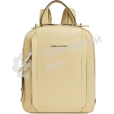 Рюкзак женский Piquadro Lyra CA5566W92T/BE бежевый нейлон/натур.кожа