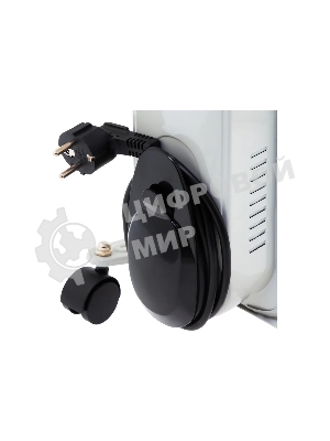 Обогреватель масляный MTX OCH-1000, белый, 1000 Вт, 15 м2, термостат