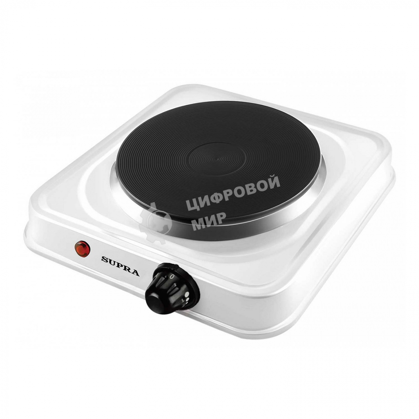 Плита настольная электрическая SUPRA HS-191 белый