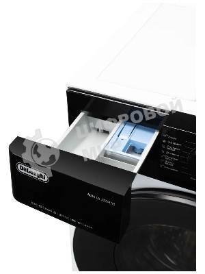 Стиральная машина DeLonghi ALBA LA 10754 VI белый, загрузка фронтальная 10.5 кг, 1400 об/мин, класс: А+++