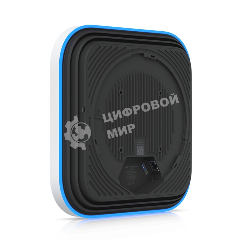 Точка доступа Wi-Fi Ubiquiti UniFi E7 AP 2,4+5+6 ГГц, Wi-Fi 7, 4х4 MU-MIMO, 802.3bt, 1х 10G RJ45, 1х 1G RJ45