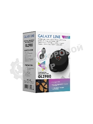 Вафельница Galaxy Line GL 2980 800Вт черный