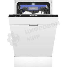 Встраиваемая посудомоечная машина Maunfeld MLP45230, белый, 44.8 см, 10 компл., 47 дБ, класс A++