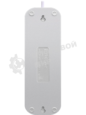 Удлинитель без заземления Defender B240 10 А, 5 м, без заземления