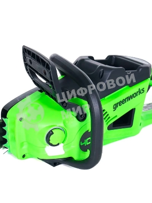 Цепная пила аккумуляторная GreenWorks GD40CS20X, 40V, 40 см, 2000 Вт, бесщеточная, без АКБ и ЗУ (2008807)