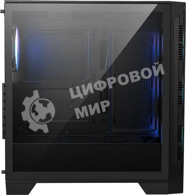 Компьютерный корпус MSI MAG Forge 321R Airflow черный без БП ATX 4x120мм 2xUSB 3.0 1xUSB3.1 audio bott PSU