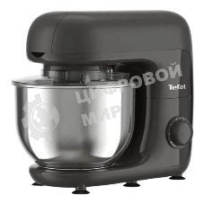 Кухонная машина Tefal Bake Essential QB161H38, черный/серебристый