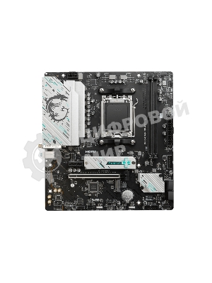 Материнская плата MSI B650M GAMING WIFI, AM5, AMD B650, 2xDDR5, 4xSATA, 2xM.2, 1xPCIe 4.0 x16, 1xPCIe 3.0 x1, 1xDP, 1xHDMI, 1x2.5Gb LAN, Wi-Fi 6E, Bluetooth 5.3, 1xUSB-C 5Gbps, 3xUSB-A 5Gbps, 2xUSB-A 2.0, 1xS/PDIF, 5x3.5 мм, 7.1, mATX