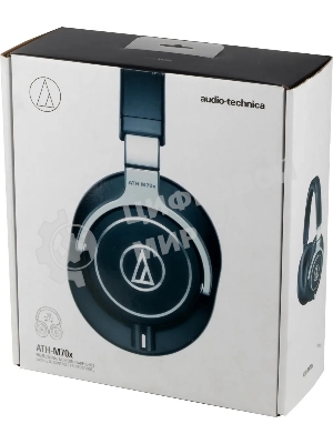 Проводные наушники Audio-Technica ATH-M70x черный, полноформатные