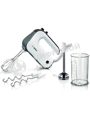 Миксер ручной Bosch MFQ49700 850Вт белый