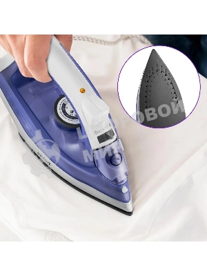 Утюг Kitfort KT-2603 1300 Вт белый/фиолетовый