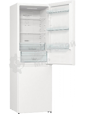 Холодильник Gorenje NRKP61EA2W4 белый двухкамерный 203/99л морозилка снизу, No Frost