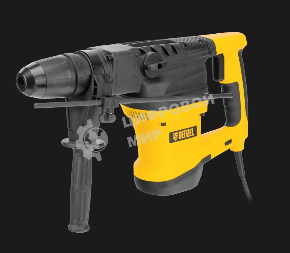 Перфоратор Denzel RHVB-1300-40, SDS-Max, 1100 Вт, 10 Дж, от сети