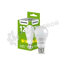Лампа светодиодная GENERICA LL-A60-12-230-30-E27-G A60 12 Вт грушевидная 3000К E27 230В