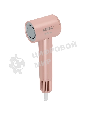Фен ARESA AR-3234 розовый, 1600 Вт, ионизация