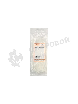 Хомут кабельный DKC 25206SR 2.5х160 полиамид белый (уп. 100 шт)