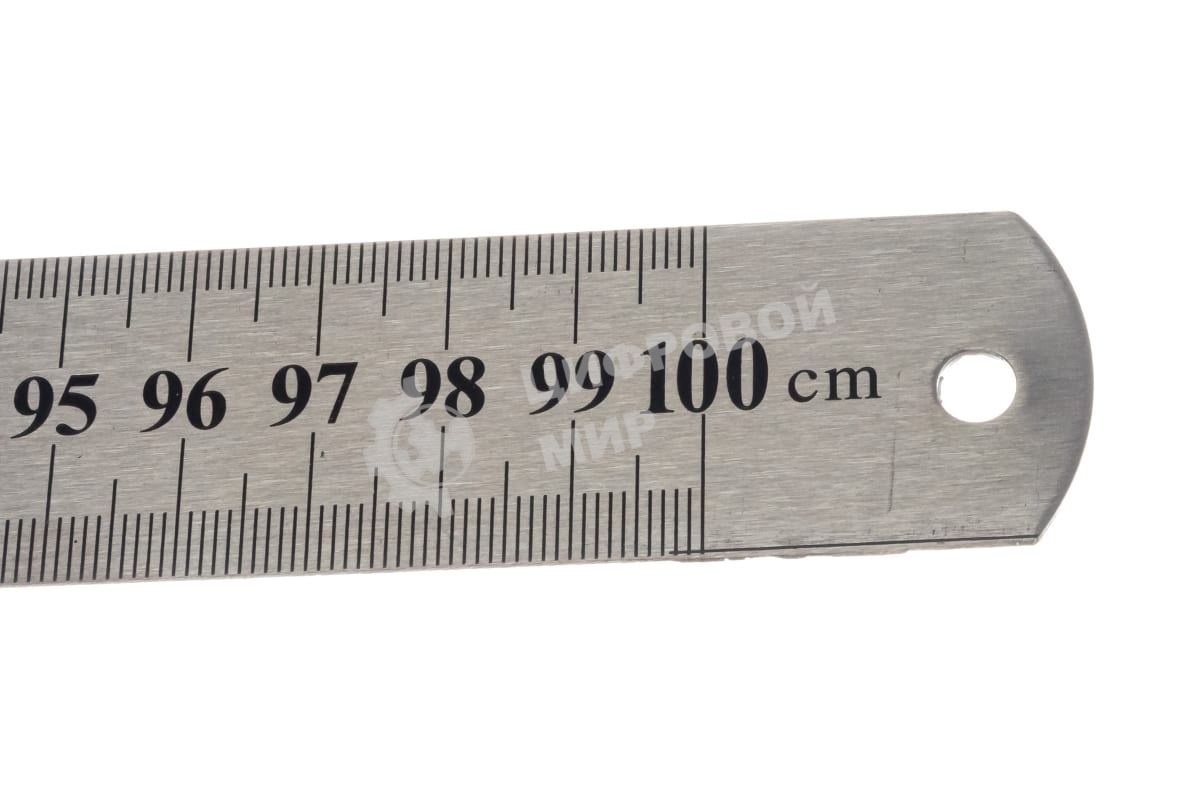 Линейка измерительная Sparta 1000 мм металлическая