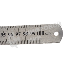 Линейка измерительная Sparta 1000 мм металлическая